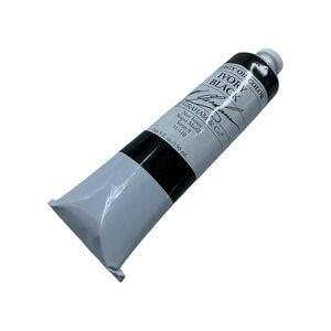 Robert Graham Artists Oil Color Ivory Black 5.1 oz 150 ml Tube